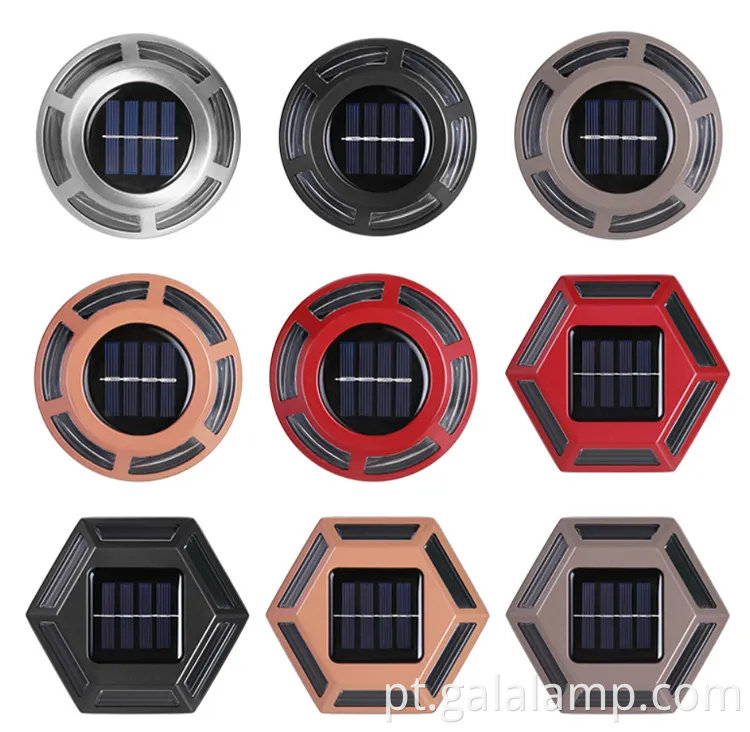 Luzes de jardim de LEDs duráveis ​​movidos a solar